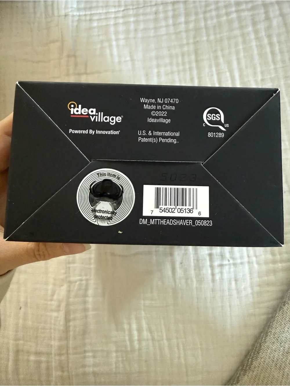 NIB Sealed MicroTouch Titanium Head Shaver